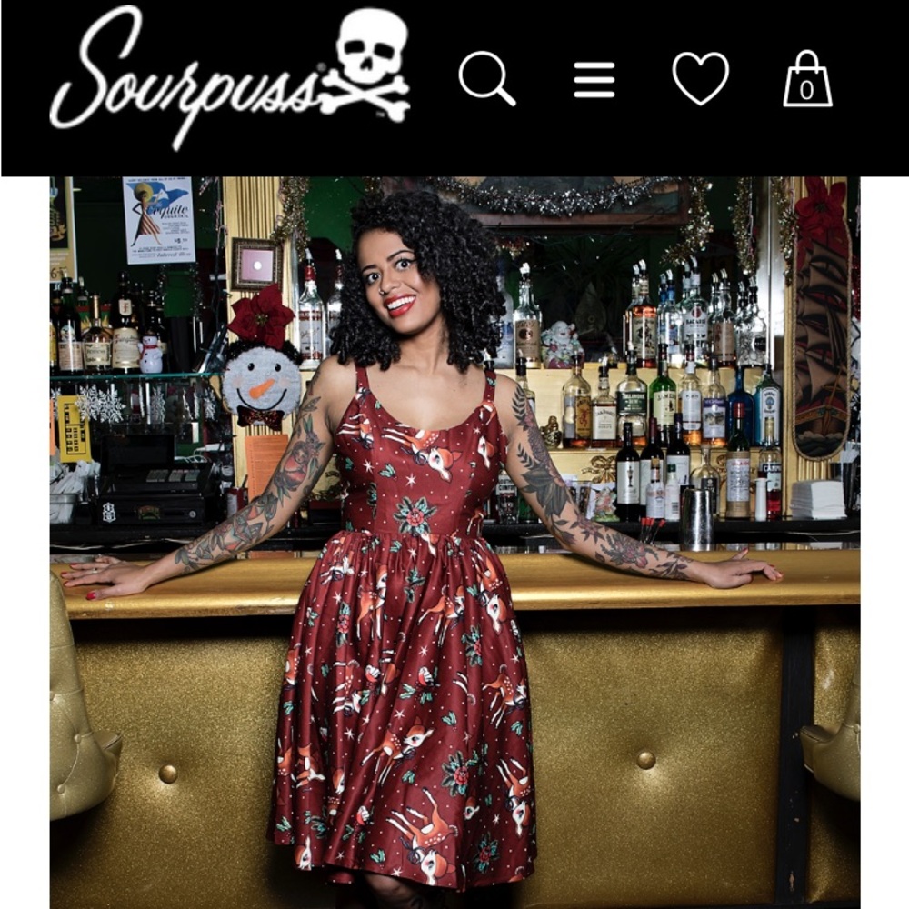 Sourpuss deer dress